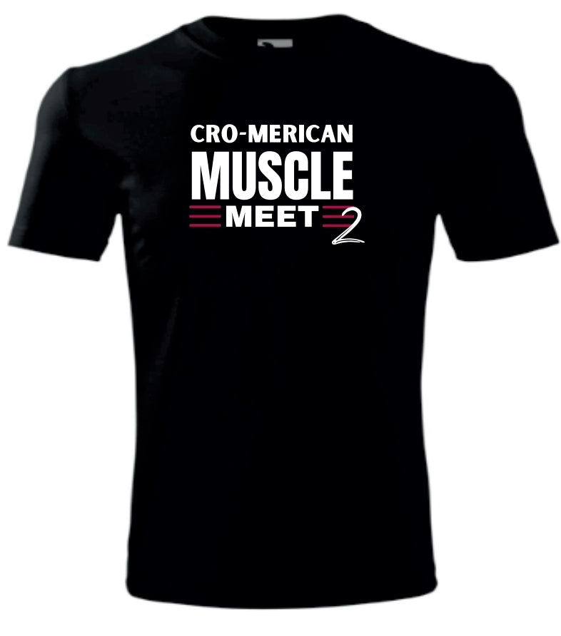 Majica kratkih rukava Cro-Merican Muscle Meet 2